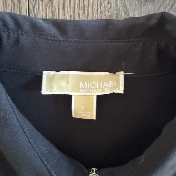Michael Kors Black Zip-Up Dress - Picture 2 of 2